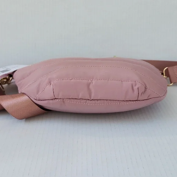 NWT PRETTY SIMPLE JOLIE PINK PUFFER BAG - Picture 7 of 12